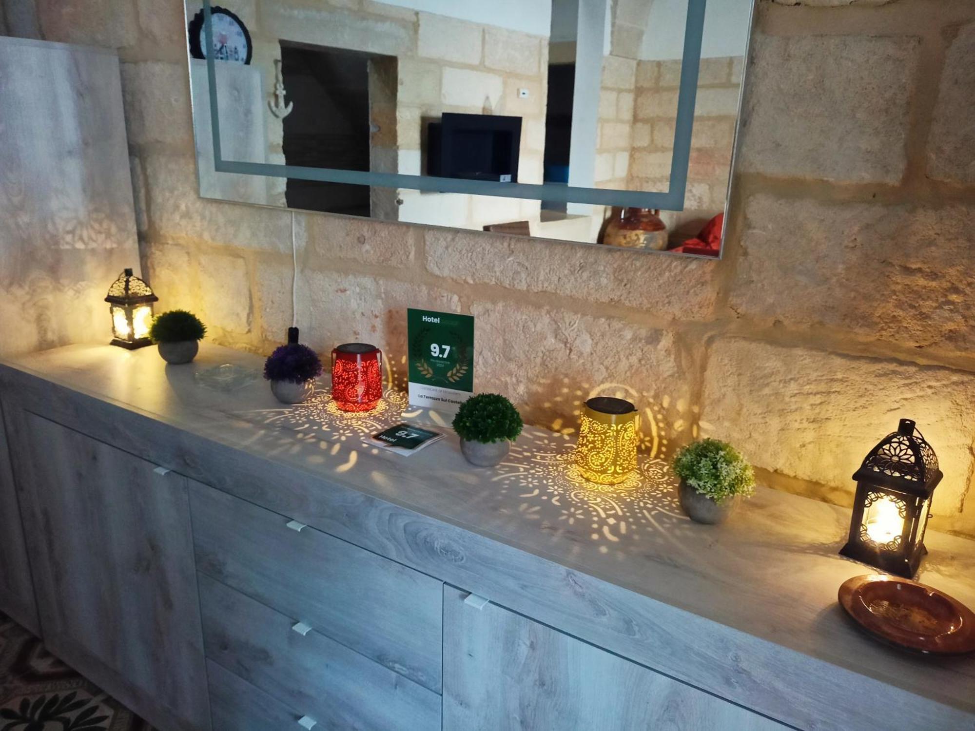 La Terrazza Sul Castello Διαμέρισμα Palmariggi Εξωτερικό φωτογραφία